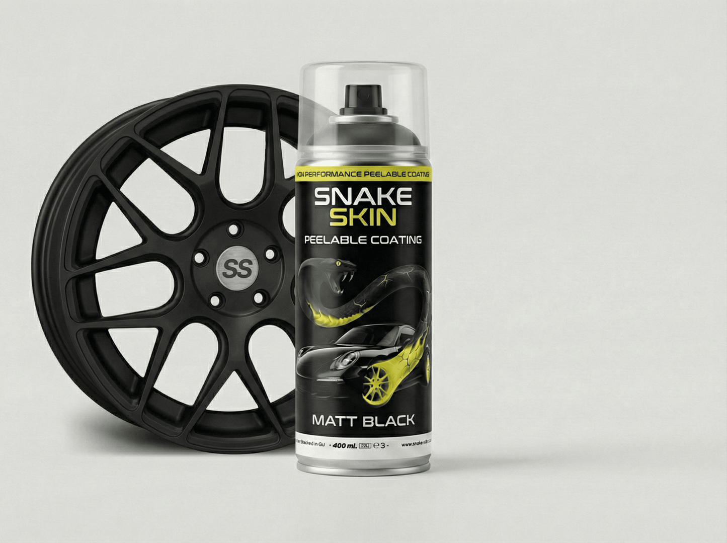 Black Snake Skin Wheel Kit